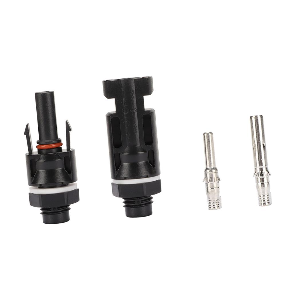 Conectores de Panel Solar Macho Hembra Conector PV Fotovoltaico Inversor Combinador Conectores 1000V CC