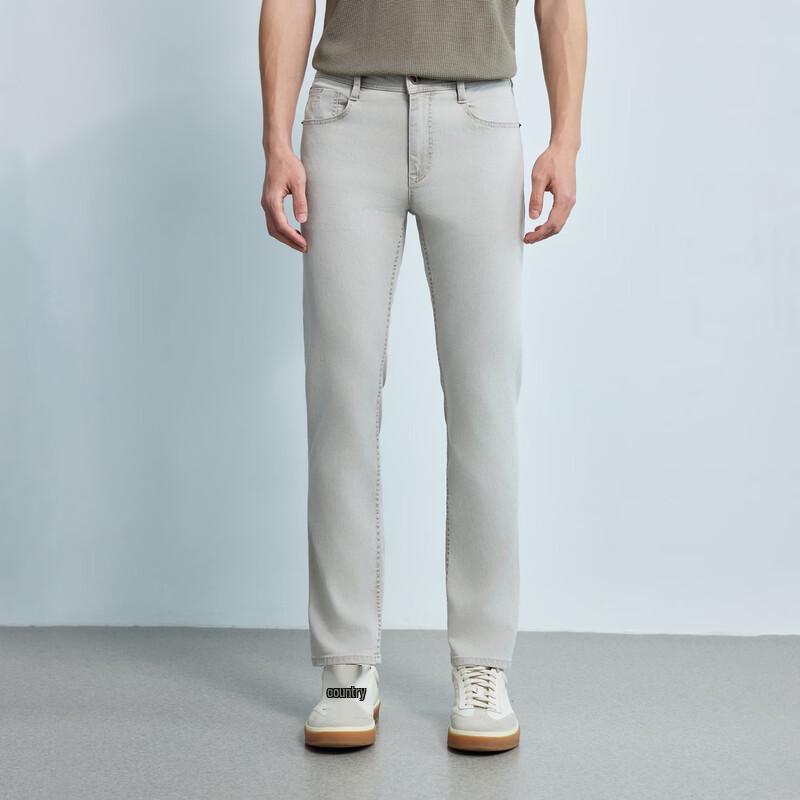 Lilang Men's Quiet Luxury Straight-Fit Jeans