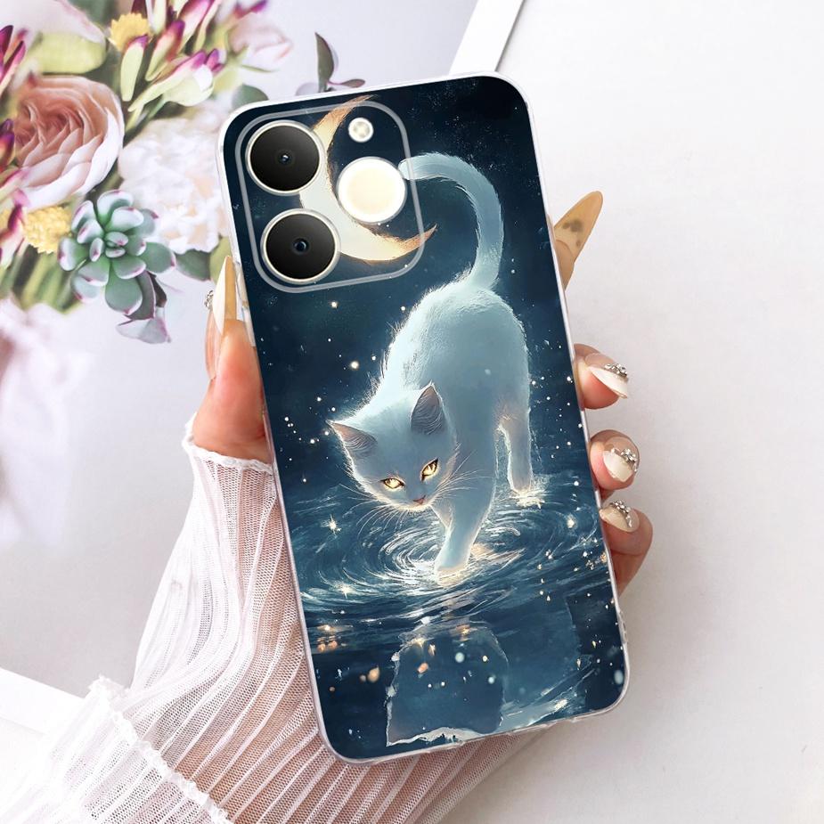 For Realme Note 70 Note70 T Case RMX5313 Cute Cat Painted Cover Soft Slim Phone Case For Realme Note 70T Narzo 80 LIte 4G Fundas