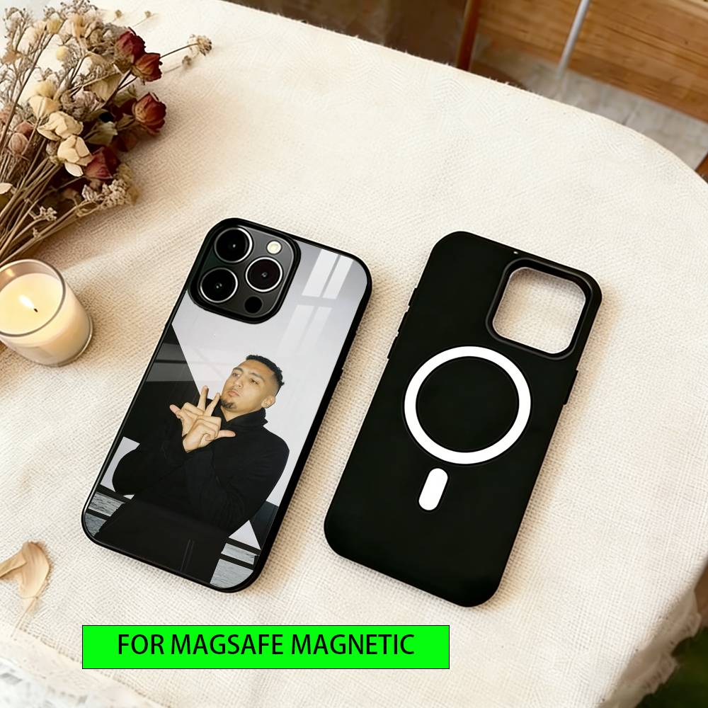 Spanish Rapper Morad Phone Case For iPhone17,16,15,14,13,12,11 Plus,Pro Magnetic with Magsafe Wireless Charging