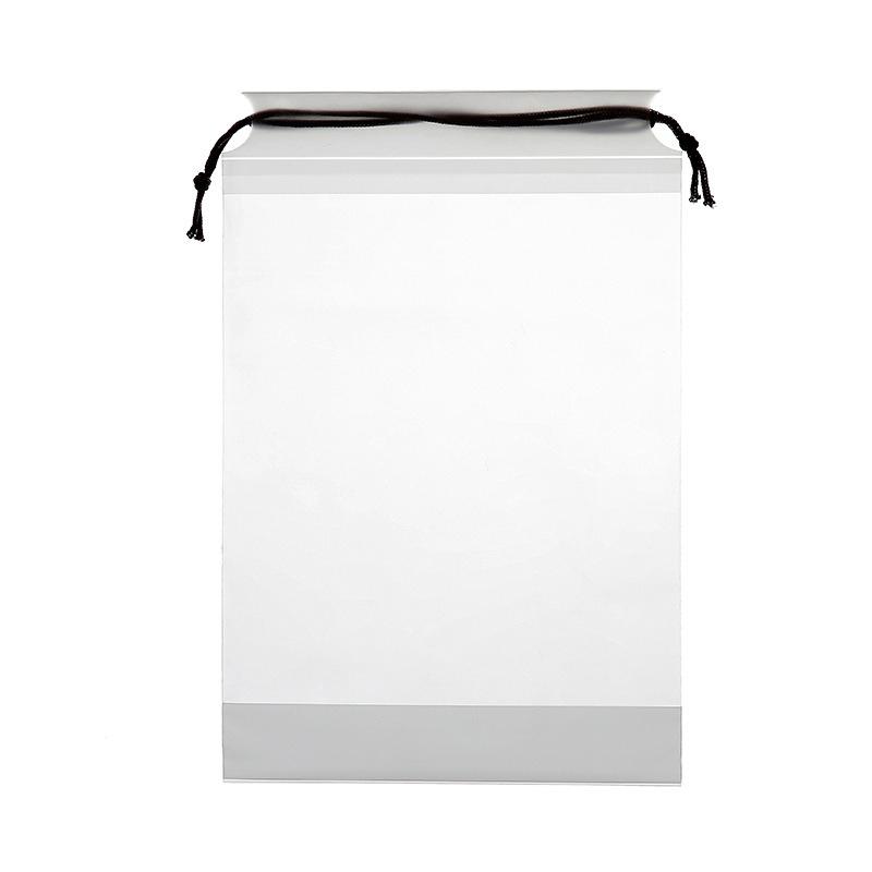 100pcs Frosted Drawstring Bags Thicken Waterproof and Dustproof Storage Pouch Travel Swimming Home Shoe Clothing Reusable Universal Bundle Pocket