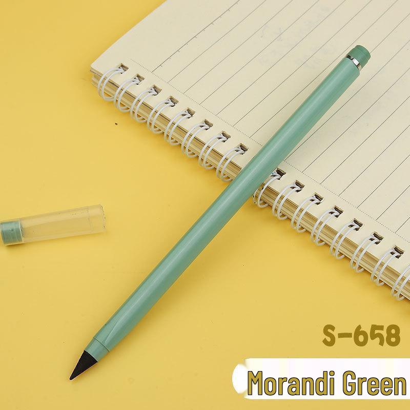 Black Tech Eternal Pencil: No Sharpening, No Ink, Break-Resistant Lead, Posture-Correcting Drawing Tool