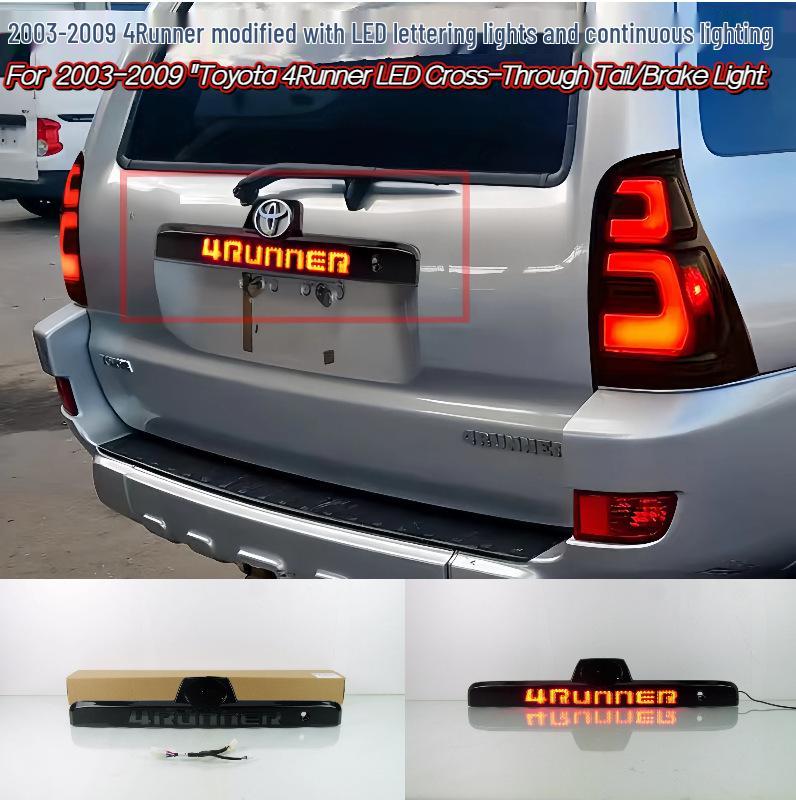 Compatible Trunk License Plate Light for 2003-2009 Toyota 4Runner