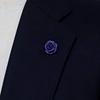Lapel Pin Pin Rose MADE IN JAPAN [KIETH] Pins, Pins, Brooches, Badges, Flower, Purple,