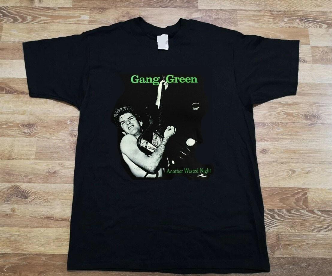 GANG GREEN Another Wasted Night T-Shirt Band Hardcore Punk XXXXL