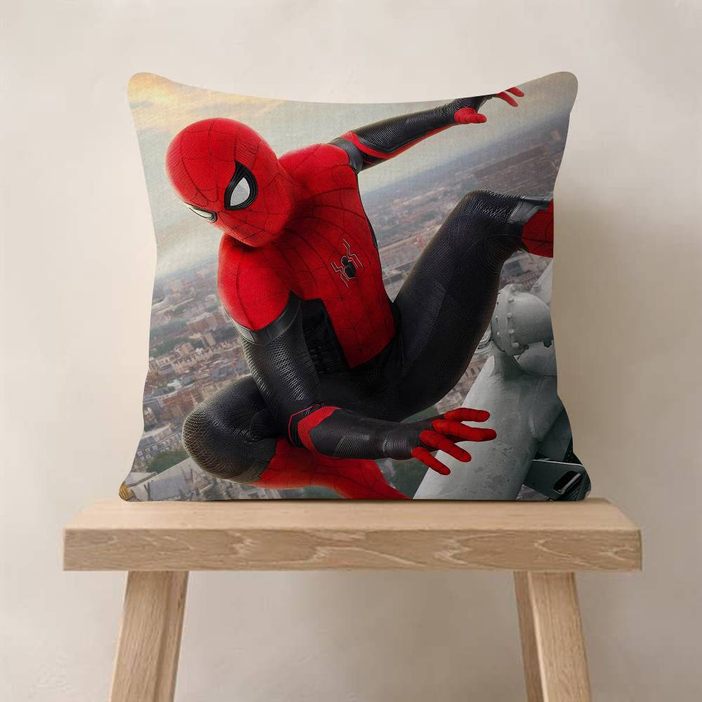 American Cartoon SSpider pc Maple Design Cushion Cover Happy Autumn Harvest Decor Holiday Decorati Pillow Cover