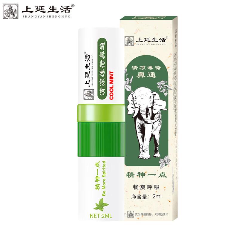 Refreshing Dual-Head Mint Nasal Inhaler