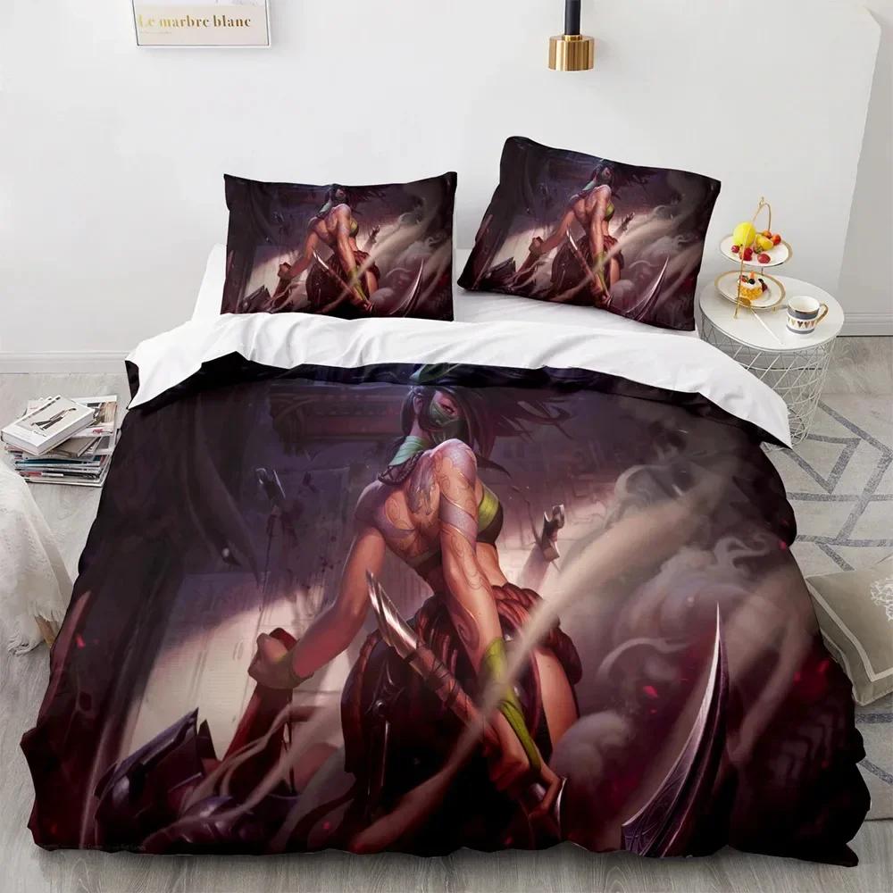 

Comforter 3D Print League Of Heroes Bedding Set Sheet Printed Bed Set Bed Full Queen King Size Comforter Bedroom Comforter (quilt)-EU Single(135*200cm)3pcs
