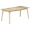 Dining Table 180*90*76 Cm Solid Mango Wood