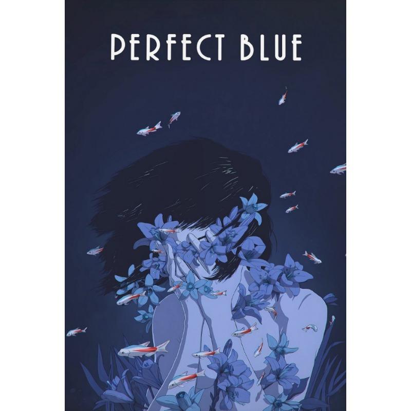 

Classics Anime Thriller Movie Perfect Blue Posters and Prints Canvas Printing Wall Art Picture for Living Room Home Decor Gifts 21cm×30cm NoFrame