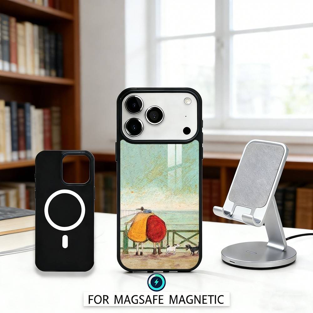 Tiny W-Warm Wit Stories S-Sam Toft Phone Case For iPhone17,16,15,14,13,12,Pro,Max,Magnetic For Magsafe Wireless Charging