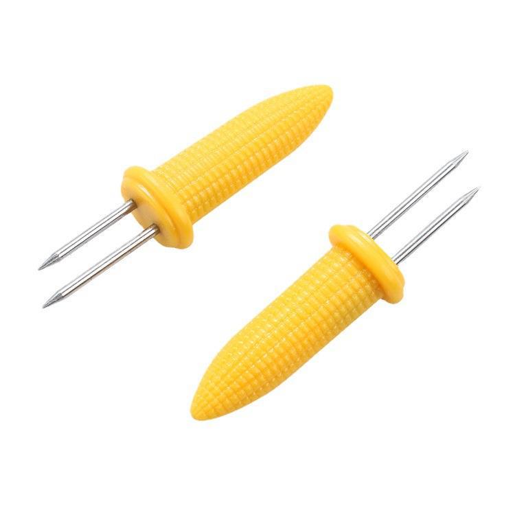 Small Stainless Steel Corn Needle & Barbecue Fork - Creative Kitchen & Outdoor Tool