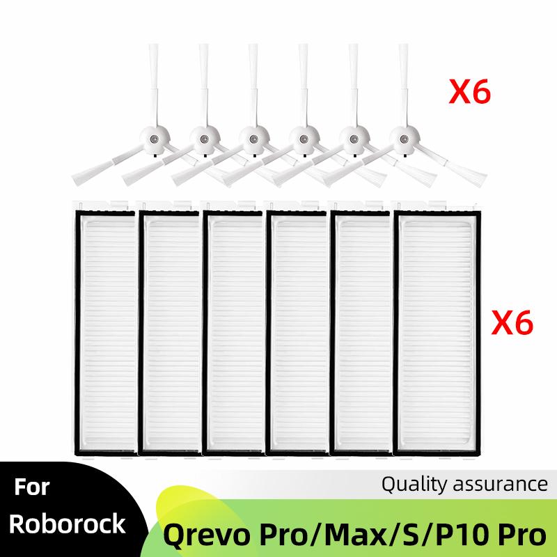 Fit For Roborock Qrevo Pro / Qrevo MaxV / Qrevo S P10 Pro Robot Vacuum Cleaner Replacement Roller Dust Bag Parts Accessories