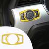 Headlight Switch Control Frame Cover 1PCS For Ford Mustang 2015-23 Bright Yellow