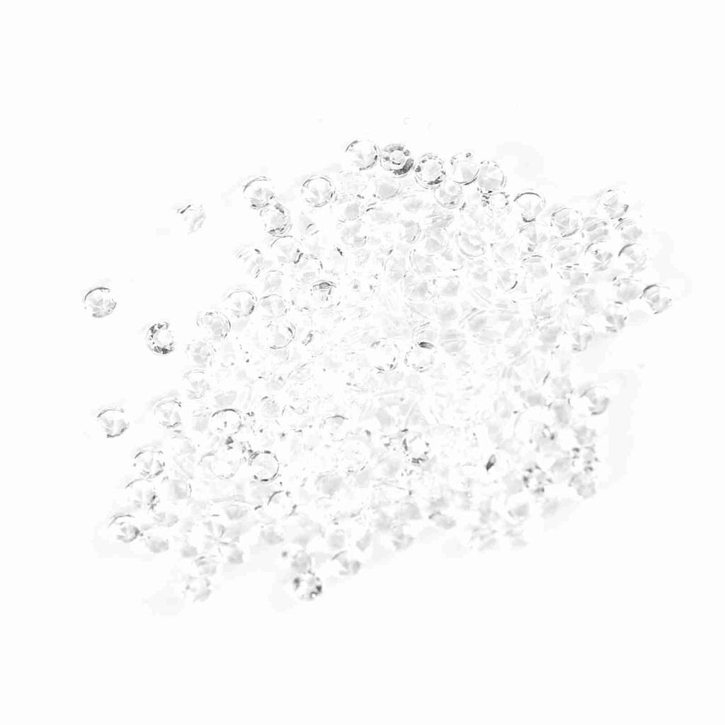 1000Pcs/Bag 3mm Acrylic Beads Vase Filler Wedding Party Decor DIY Accessories Transparent
