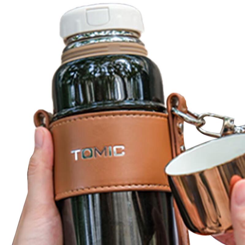 TOMIC Ceramic Lined Tea Infuser Mug