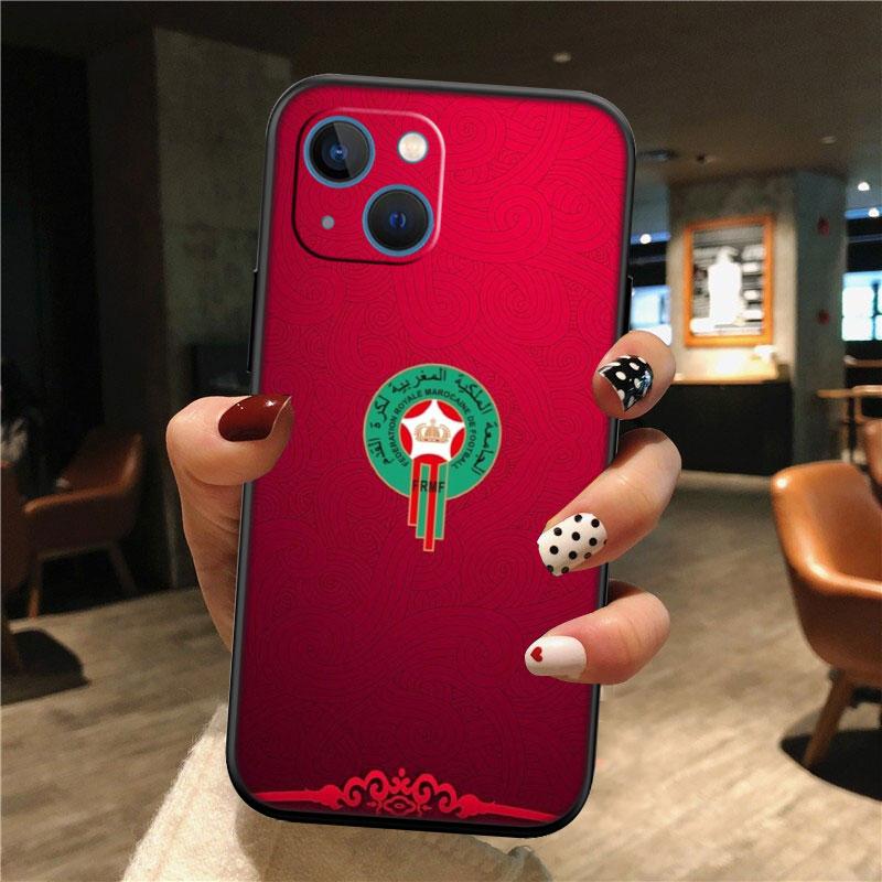 

IK48 Morocco Flag Passport New High-End Shell Phone Case for iPhone SE X XS XR 16E 17 11 Pro Max 8 7 6 6s Plus Air iPhone 6 Plus