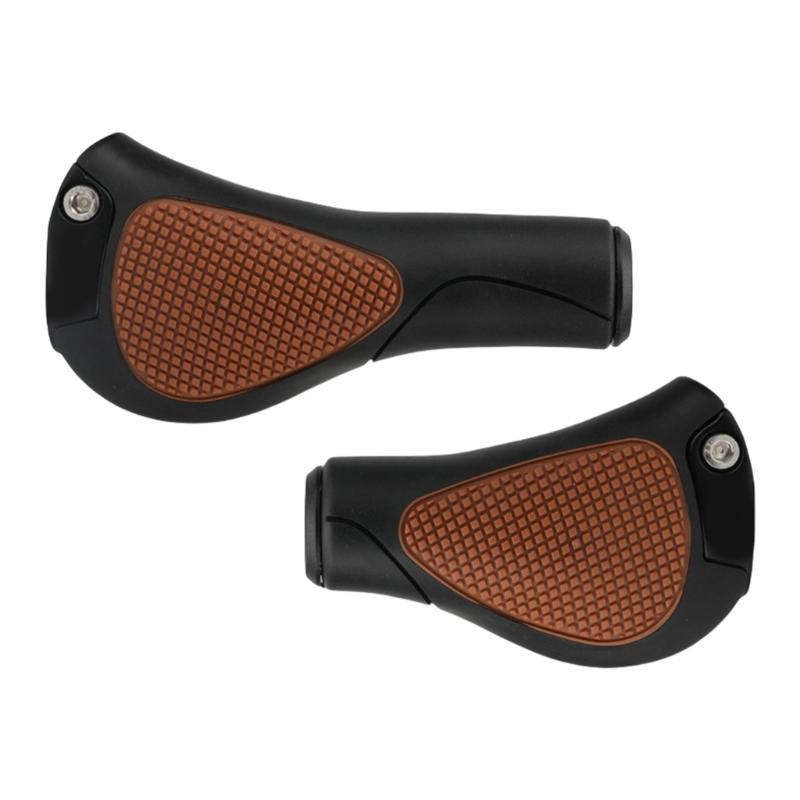 2 Stück Pendler Fahrradgriff Gummi Aluminium Griff Wasserdichte Fahrradlenkerabdeckung für Langstreckenfahrt und täglichen Gebrauch