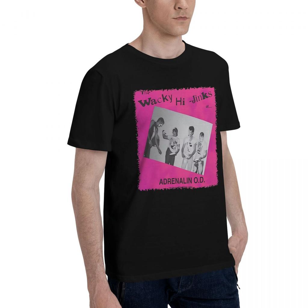 The Wacky HiJinks Of Adrenalin OD 1 100 Cotton Casual Breathable Confortable Cute Funny Ugus TShirts Men TShirt