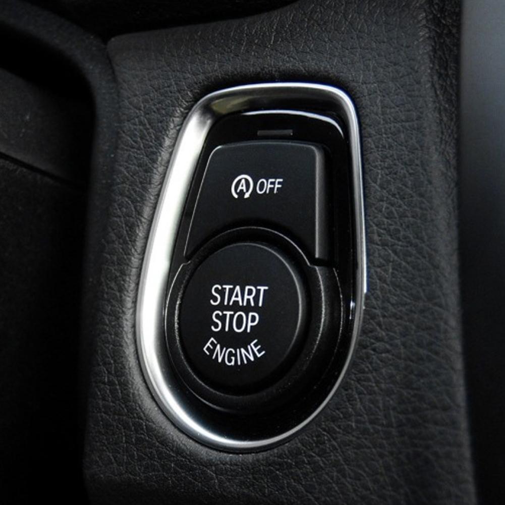 Motorzündung Start Stop Schalter Abdeckung OFF-Taste Für BMW 1 2 3 4 Serie F20 F21 F22 F23 F87 F30 F31 F34 F32 F33 F36 F82 F83