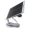 Solar Panel 5W Weather-Resistant Solar Charging Panel with Type-C To Micro-USB Output Doorbells Surveillance Cameras Solar Panel
