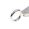 Heavy Duty Stainless Steel 304 Spring Snap Hook Rigid Loaded Fixed Eye Clip Carabiner Universal Marine Boats Clip Dock Hardware