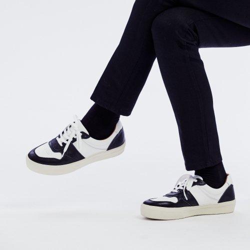 [Guil.F] Chester Retro Sneakers in Kipskin Killer Whale gf2202bw
