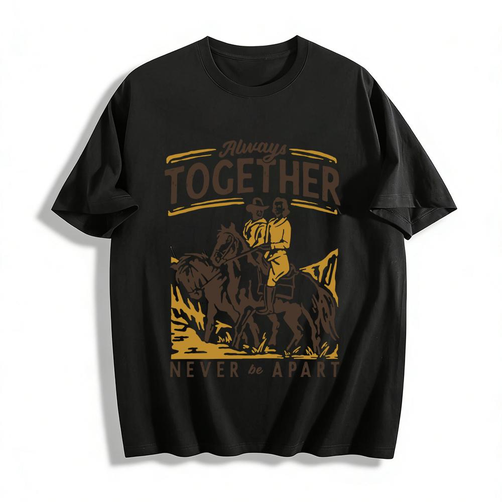 Always Together Never Be Apart Pure cotton T-shirt XXS