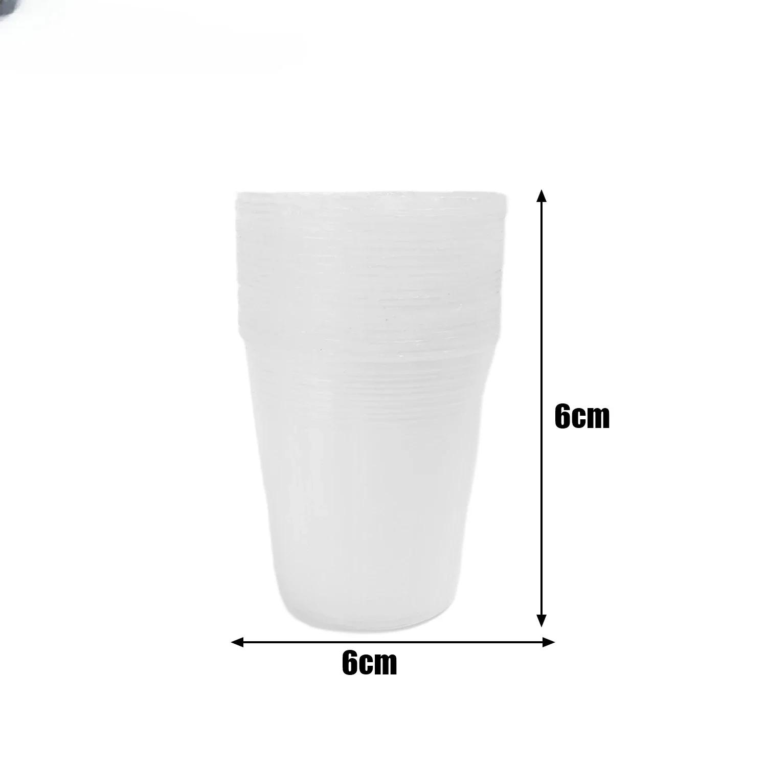 

50/10x Transparent Garden Nursery Pots Planting Nutrition Cup Flower Propagation Container Seedling Bag Soft Plastic Flowers Pot 10pcs
