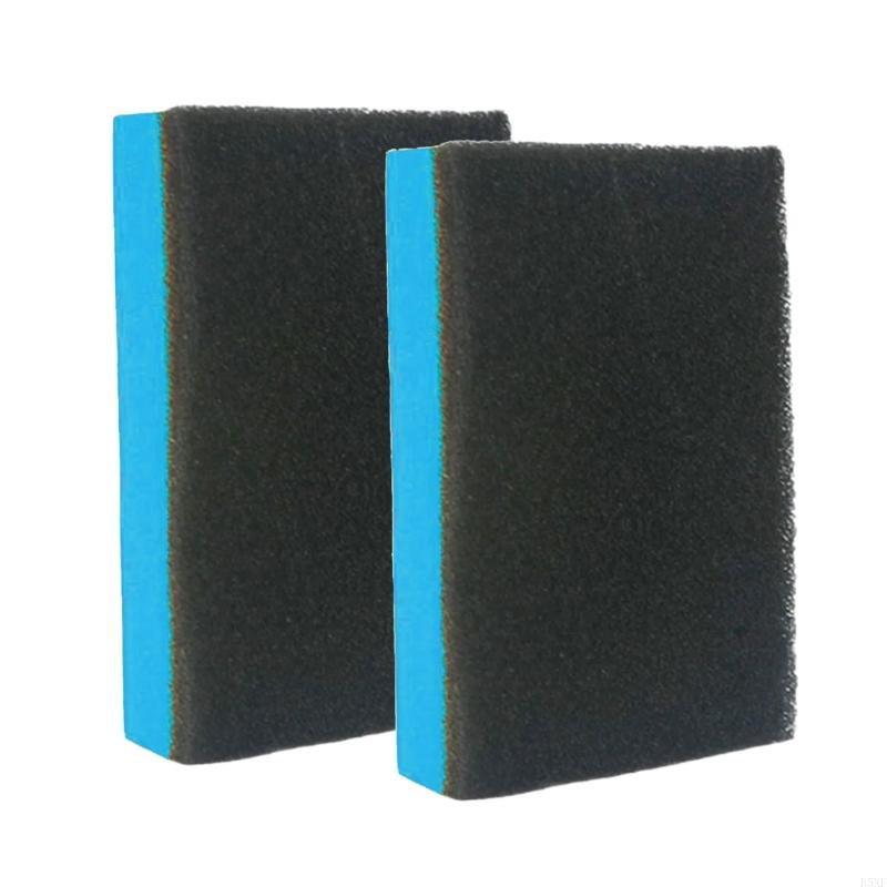 2025 New Universal Vehicle Waxing Pad Sponges Car Ceramic Coating Applicator Sponge Automotive Detailing Sponge Block Pack of 2