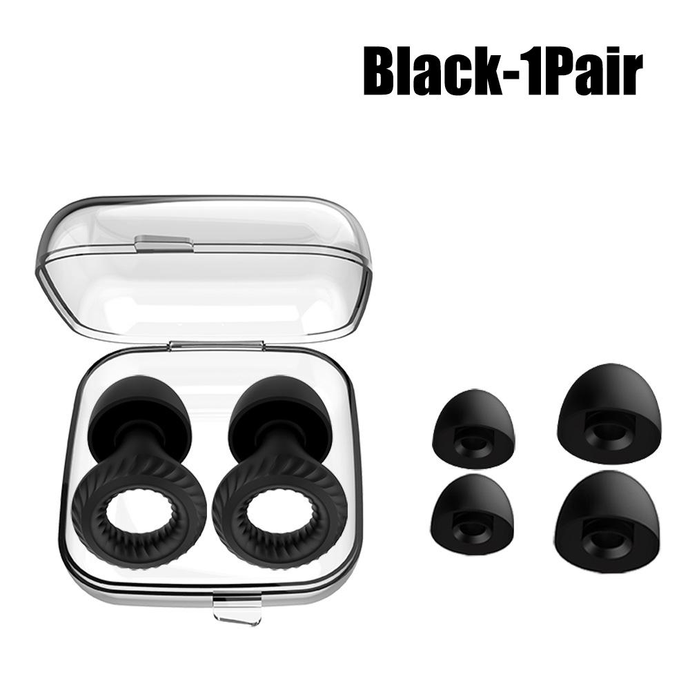 Silicone Noise Earplugs for Swimming Sleep Noise Cancel Reduction-Soundproof Reduce Disturbances -Quality Loop Earplugs Supplies