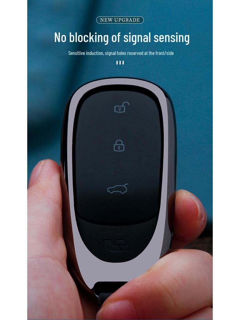 High-End Metal Full Coverage Car Key Case for 2022 Model