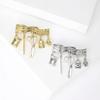Unique Vintage Tailor Tools Brooch Alloy DIY Metal Corsage Ornament Decorative Creative Sewing Supplies Brooch Banquet Party
