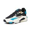Anta Lifestyle Series Ultra Body Wear Resistant Breathable Low Top Skate Shoes Men Sneakers Black Blue 112118083-1