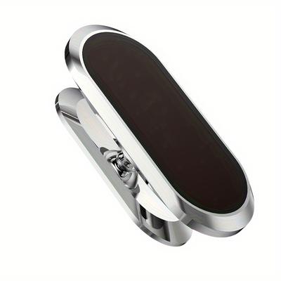 Supporto Magnetico Universale per Auto in Lega di Alluminio Resistente, Impermeabile e Antiurto, Regolabile a 360 Gradi per Cruscotto