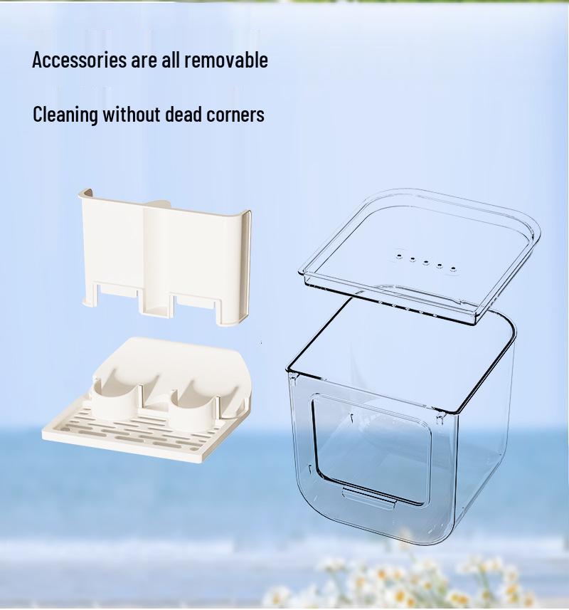 Extra Large Bird Bath Shower for Small Birds: Ideal for Mynah, Cockatiel, Budgerigar