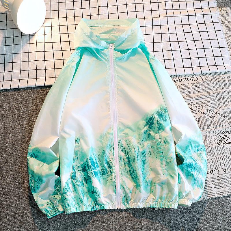 

Unisex Lightweight Windbreaker Jacket: Casual Outdoor Mountaineering Workwear 3XL