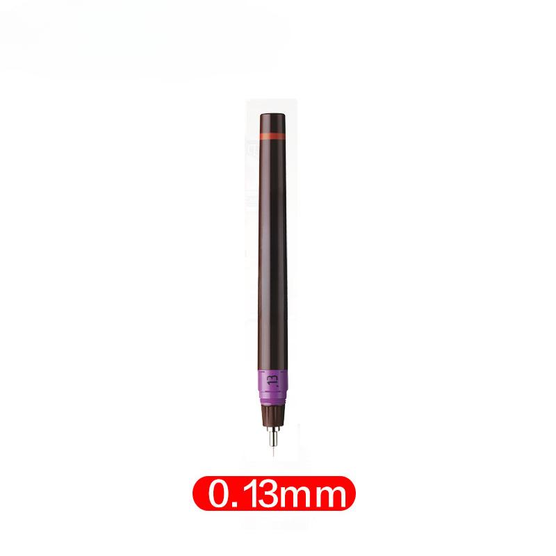 Červený kroužek, citlivé jehlové pero, kreslicí pero, doplňovatelné a inkoustové jehlové pero