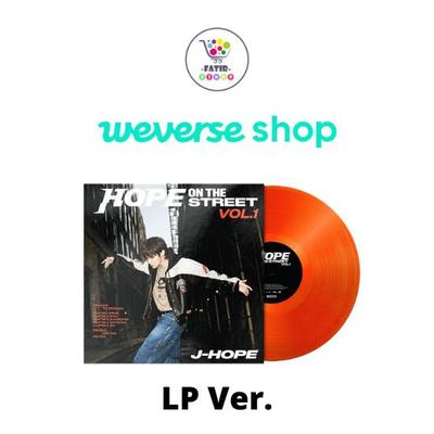LP Ver BTS JHOPE Album HOPE ON THE STREET VOL 1