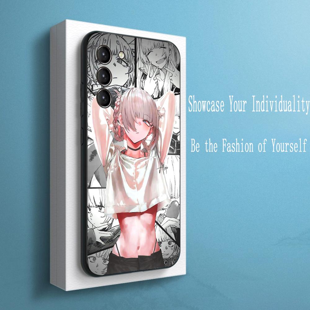 

Nazuna call of the night anime girl Phone Case For Samsung Galaxy S25 S24 S23 S22 S21 S20 Plus Ultra Note20 Soft Black Samsung S25 Plus