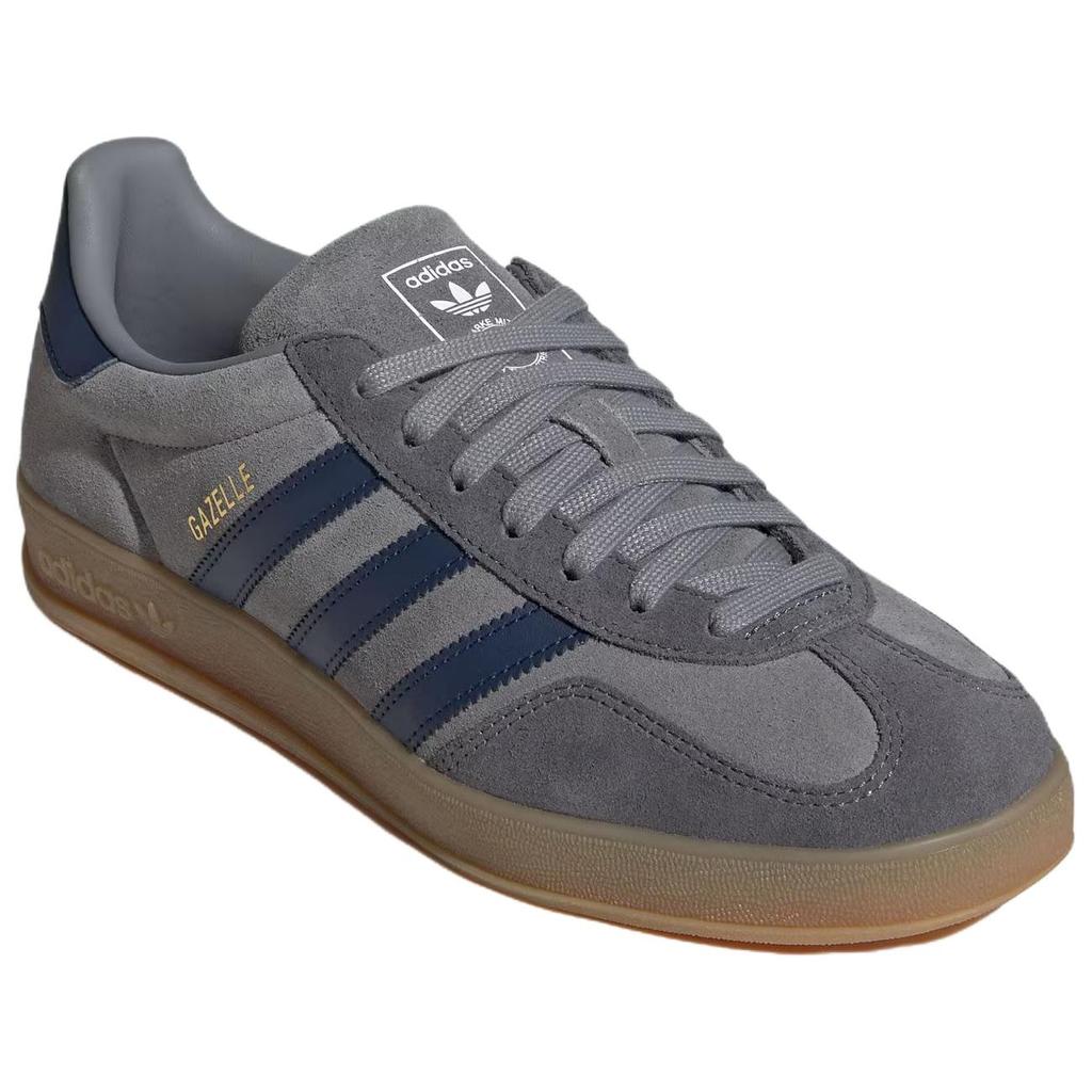 Adidas Gazelle Indoor 'Grey Night Indigo' Sneakers JQ8397