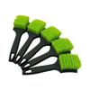 Genesis Car Wheel Hub & Tire Cleaning Brush for Deep Crevice Decontamination