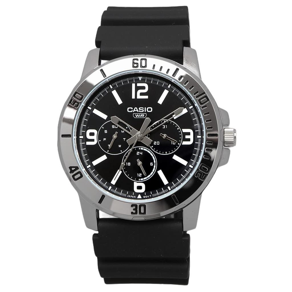 CASIO Standard Quartz Watch Display Military Black Overseas Model [Casio] Men's MTP-VD300-1B Multi-axis 24-hour [Item]