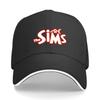 Boné de Baseball Logo The Sims Chapéu de Natal Chapéu de Pesca Chapéus Engraçados Chapéu Unissex Luxo Feminino Unissexs