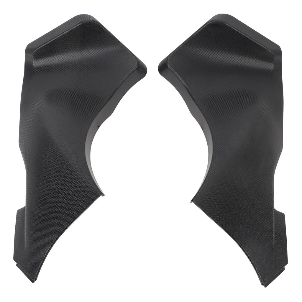 2 Pcs Motorcycle Air Duct Tube Fairing Cover Anti Slip Stripe Side Air Tube Cover for ZX‑6R 2005 To 2006