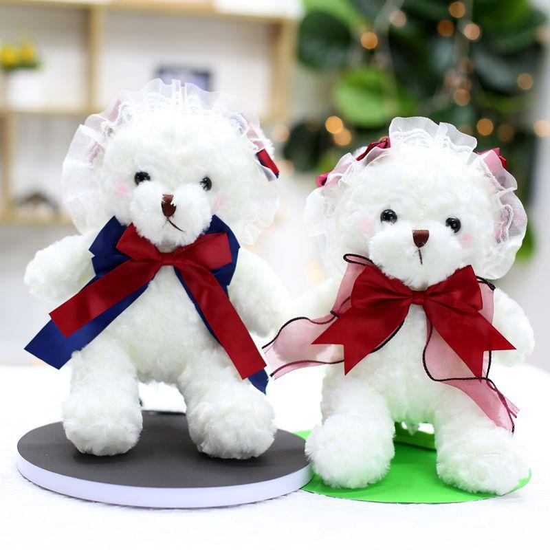 Plush Toy Doll 7 Inch Grab Machine Lolita Bear Doll Rag Doll Girl Birthday Gift Doll