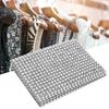 24 Rows Plastic Rhinestone Mesh Ribbon Sewing Trim Garment Accessories Decoration