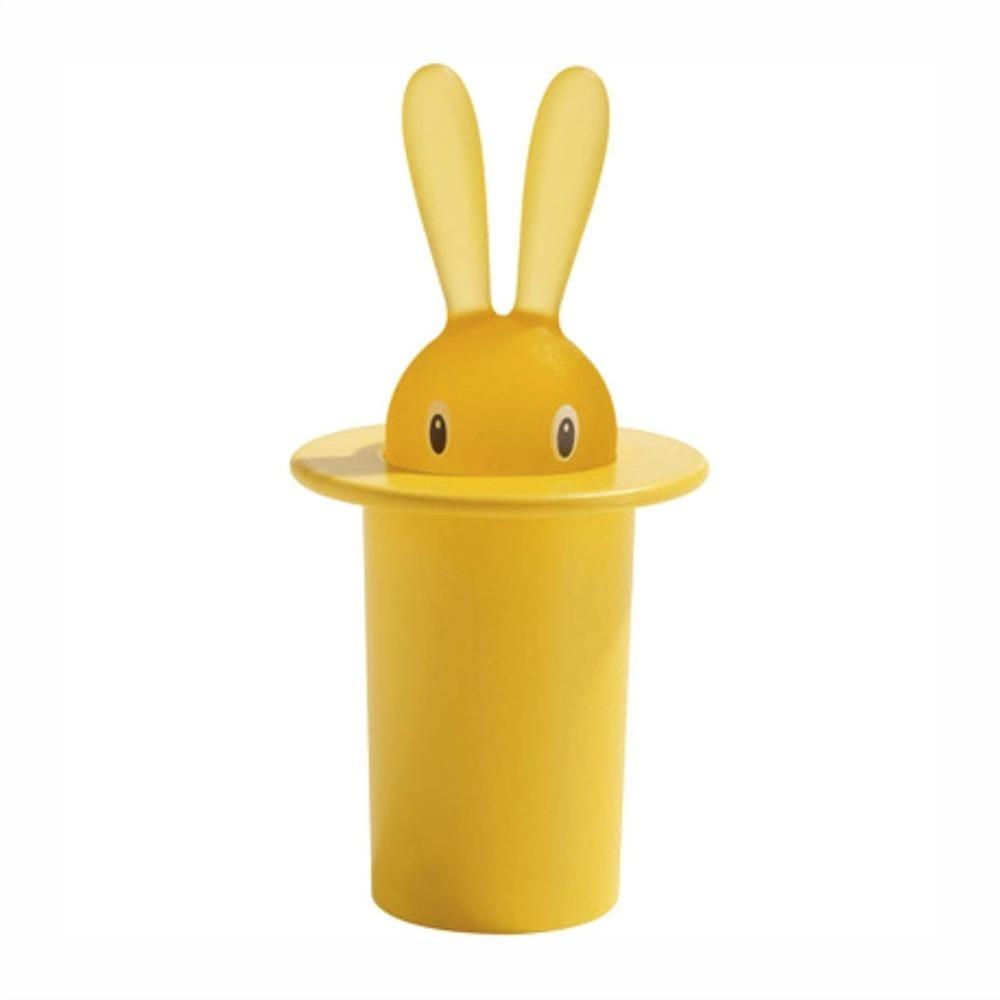 Dustproof Rabbit Toothpick Holder Press Type Toothpick Organizer  Desktop Decor