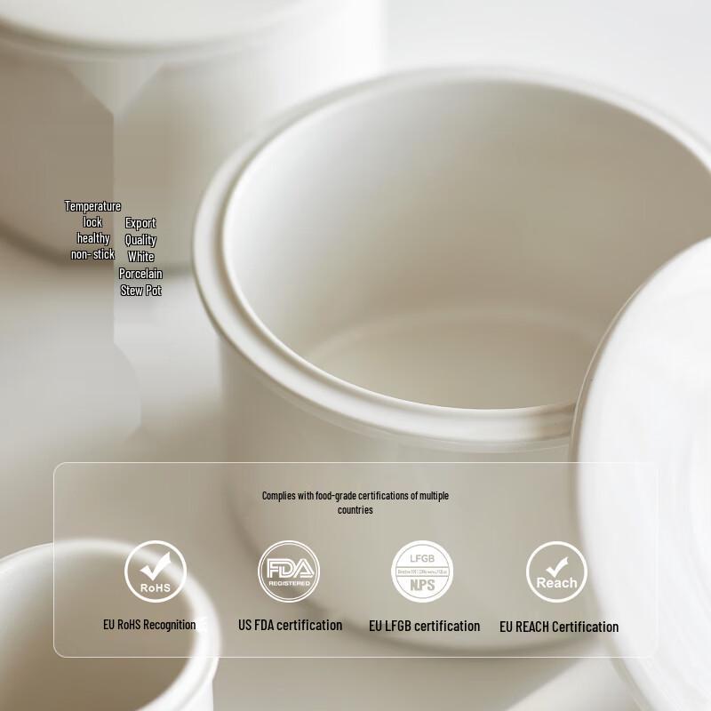 Olayks Smart Ceramic Electric Stew Pot CN plug (adapter included)