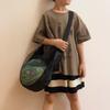 1pc Basketball Bag, Shoulder Crossbody Training Sports Ball Bag, Mesh Storage Volleyball Soccer Bag